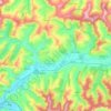 Șona topographic map, elevation, terrain