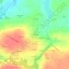 Quemperven topographic map, elevation, terrain