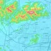 Pingyao topographic map, elevation, terrain