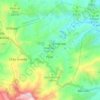 São Salvador do Mundo topographic map, elevation, terrain