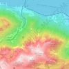 Saint-Gingolph topographic map, elevation, terrain