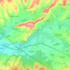 Saint-Florentin topographic map, elevation, terrain
