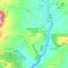 Oliveto Citra topographic map, elevation, terrain