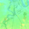Nenana topographic map, elevation, terrain