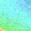 寿光市 topographic map, elevation, terrain