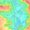 Cauffry topographic map, elevation, terrain