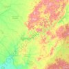 Bureya River topographic map, elevation, terrain