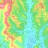 Cortandone topographic map, elevation, terrain