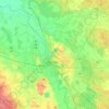 Opole topographic map, elevation, terrain