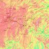 Qiannan topographic map, elevation, terrain