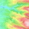 Hboub topographic map, elevation, terrain