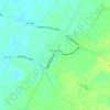 Bloxom topographic map, elevation, terrain
