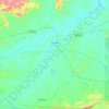 Pombal topographic map, elevation, terrain