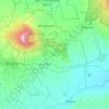 Meru topographic map, elevation, terrain