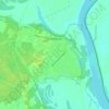 Комарин topographic map, elevation, terrain