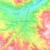 Кисловодск topographic map, elevation, terrain