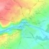 Bradford-on-Avon topographic map, elevation, terrain