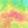 Буньково topographic map, elevation, terrain