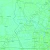 Nonthaburi Province topographic map, elevation, terrain