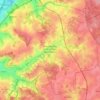 Sint-Genesius-Rode - Rhode-Saint-Genèse topographic map, elevation, terrain