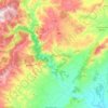 Culla topographic map, elevation, terrain