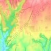 I Terzi topographic map, elevation, terrain