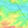 Lupstein topographic map, elevation, terrain