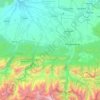 Rajon Prigorodny topographic map, elevation, terrain
