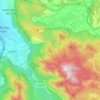 Volturara Irpina topographic map, elevation, terrain