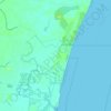 Forrest Beach topographic map, elevation, terrain