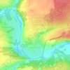 Семёновское topographic map, elevation, terrain