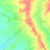 Baumber topographic map, elevation, terrain