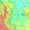 Taradale topographic map, elevation, terrain