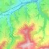Châteauneuf topographic map, elevation, terrain