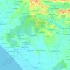 Woyla Barat topographic map, elevation, terrain