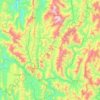 Serchhip topographic map, elevation, terrain