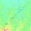 Rio Jamari topographic map, elevation, terrain