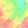 Algodão de Jandaíra topographic map, elevation, terrain