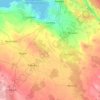 Liminka topographic map, elevation, terrain
