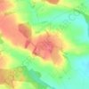 Saint-Gratien topographic map, elevation, terrain