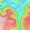 Boxtal topographic map, elevation, terrain