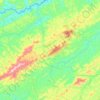 Conservatória topographic map, elevation, terrain