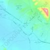 Kazerun topographic map, elevation, terrain