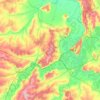 Уфимский район topographic map, elevation, terrain