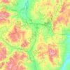 Silver Bow County topographic map, elevation, terrain