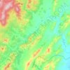 Амангильдинский сельсовет topographic map, elevation, terrain