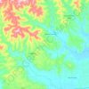 Monte Alverne topographic map, elevation, terrain