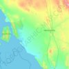 Hermosillo topographic map, elevation, terrain