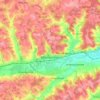 Pfarrkirchen topographic map, elevation, terrain