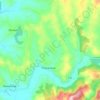 Poljanice topographic map, elevation, terrain